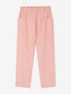 Bonpoint Tiche Cotton Trousers In Pink