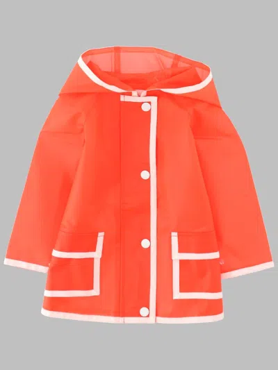 Bonpoint Girls Waterproof Mini Sports Jacket In Red