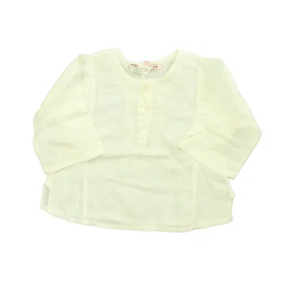 Pre-owned Bonpoint Kids' Girls White Blouse