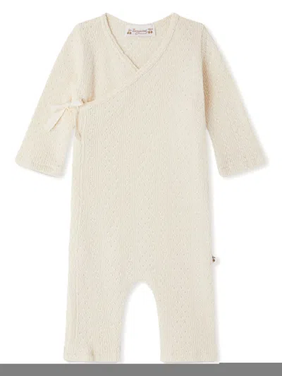 Bonpoint Babies' Giulietta Cotton Pyjamas Set In White