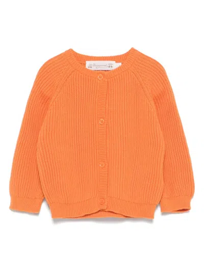 Bonpoint Babies' Giusto Cardigan In Orange