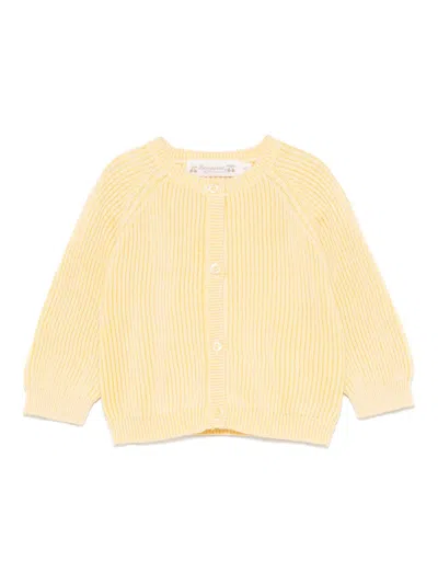 Bonpoint Babies' Giusto Cardigan In Yellow