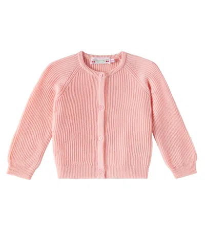 Bonpoint Babies' Giusto Wool Cardigan In Make Up