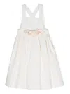 Bonpoint Gladys Textured Dress In Neutrals