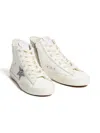 Bonpoint Francis Low-top Leather Sneakers In White