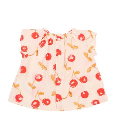 Bonpoint Kids'  Grace Blouse In Neutral