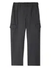 Bonpoint Grant Wool Cargo Trousers In Grey