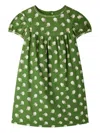 Bonpoint Graphic-print Cotton Dress In Green