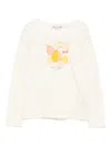Bonpoint Graphic-print T-shirt In White