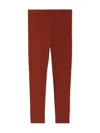 Bonpoint Graylinn Organic-cotton Leggings In Brown