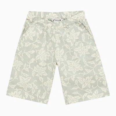 Bonpoint Green Cotton Conway Short