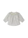 BONPOINT GRIOTTE SMOCKEE BLOUSE