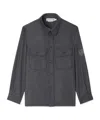 Bonpoint Gustave Wool Shirt In Black