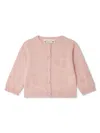 Bonpoint Gwenola Cashmere Cardigan In Pink