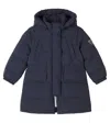 Bonpoint Jorgie Parka Coat In Blue