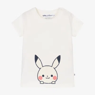 Bonpoint Babies' Ivory Pokémon Cotton T-shirt