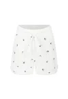 Bonpoint Ivory Shorts For Girl With Cherries In White