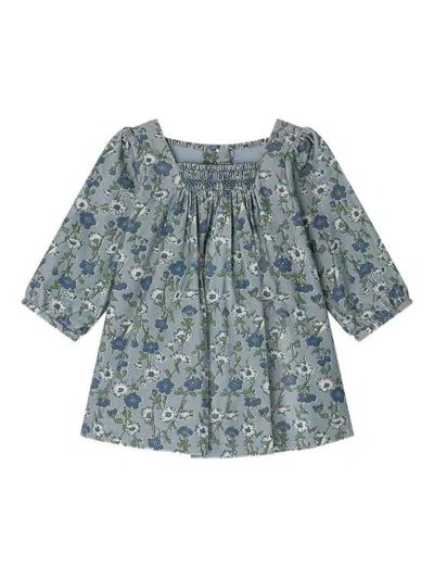 Bonpoint "jada" Dress In Blue