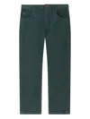 Bonpoint Jagger Corduroy Five-pocket Trousers In Green