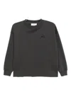 Bonpoint Jaime Cotton Sweatshirt In Gray