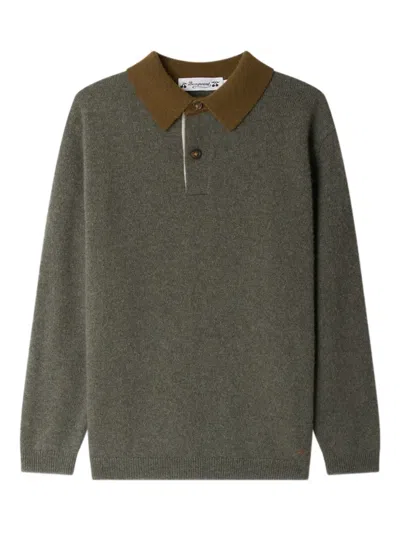 Bonpoint Jameson Polo-pullover Aus Kaschmir In Gray