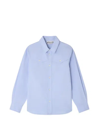 Bonpoint Kids' Jared Shirt In Blue