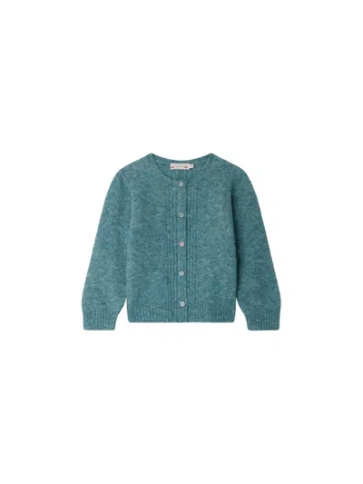 Bonpoint Kids' Cardigan Jeana In Blue