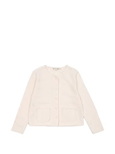 Bonpoint Kids' Jeanna Pocket Jacket In Pink