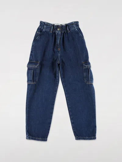 BONPOINT JEANS BONPOINT KIDS COLOR BLUE,G62946009