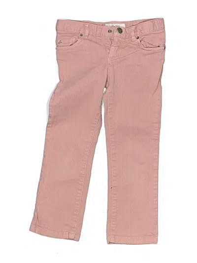 Pre-owned Bonpoint Kids' Jeans In Pink