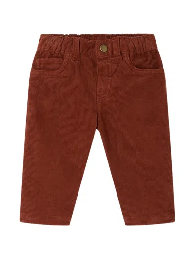 Bonpoint Babies' Jeliott Corduroy Trousers In Brown