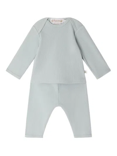 Bonpoint Babies' Jersey Set With Pants In Blue