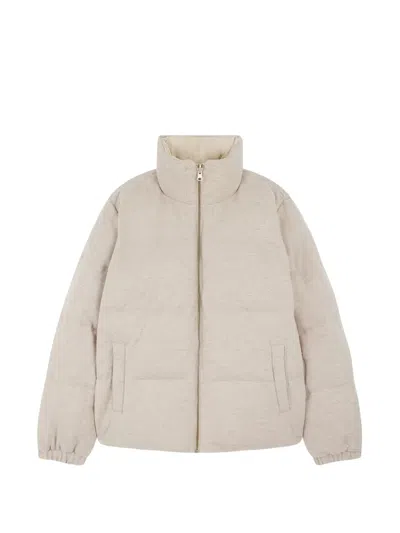 Bonpoint Joliesse Puffer Jacket In Neutral