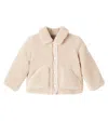 Bonpoint Joline Faux Shearling Jacket In Neutral