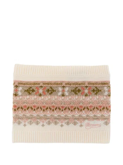 Bonpoint Kids' Jood Turtleneck Scarf In Neutrals