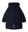 Bonpoint Jorgie Parka Coat In Blue