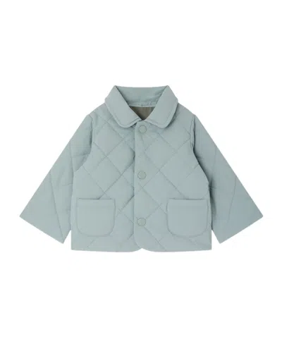 Bonpoint Kids' Joseph Light Blue Quilted Jacket