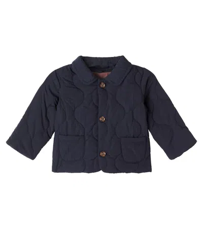 Bonpoint Babies' Joseph Quilted Jacket In Black