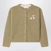 Bonpoint Judicael Bronze-coloured Cashmere Cardigan In Multi