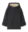 Bonpoint Julien Duffle Coat In Brown
