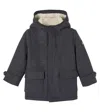 Bonpoint Julien Wool-blend Coat In Black