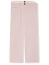 Bonpoint Junon Cotton Trousers In Pink