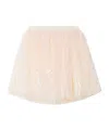 Bonpoint Jupe Pois Skirt In Nude