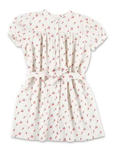 Bonpoint Kid - Cherry Dress In Ivory