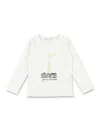 Bonpoint Kid - Tidjane Paris Print T-shirt In White