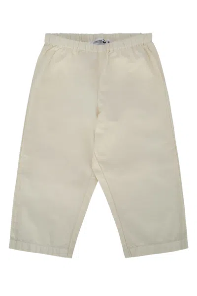 Bonpoint Kids Bandy Cotton Organic Pants In Neutral