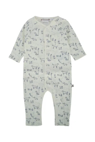 Bonpoint Kids Cotton Swimsuit & Underwear Set In Cream
