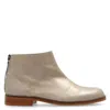 Bonpoint Kids Giara Leather Boots In Gold