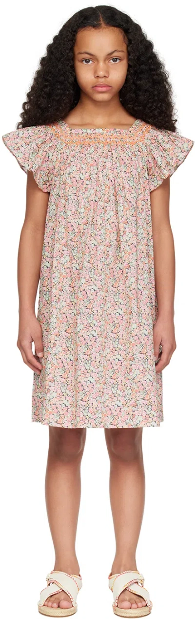 Bonpoint Kids Multicolor Coryse Dress In 535a