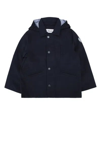 Bonpoint Kids Parka Jacket Luther In Blue